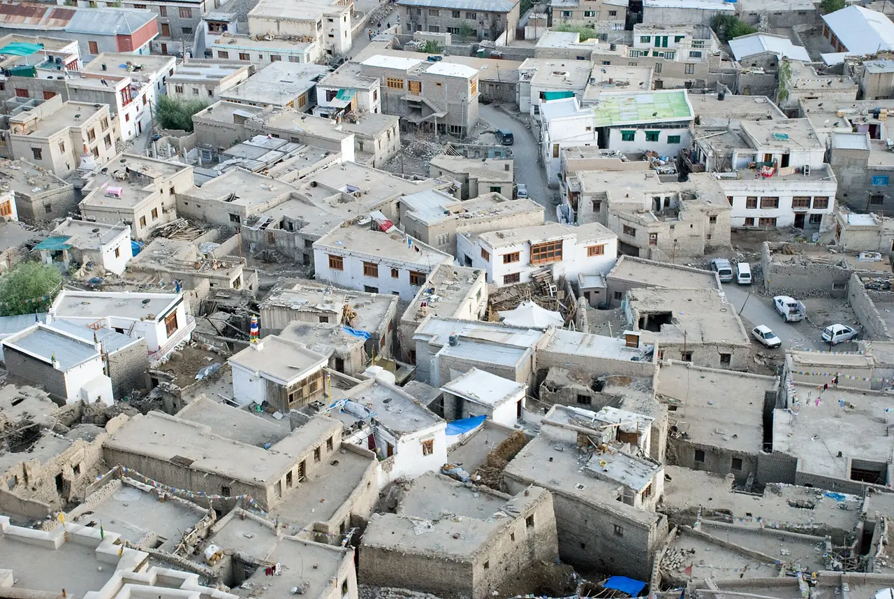 Rooftops of Leh