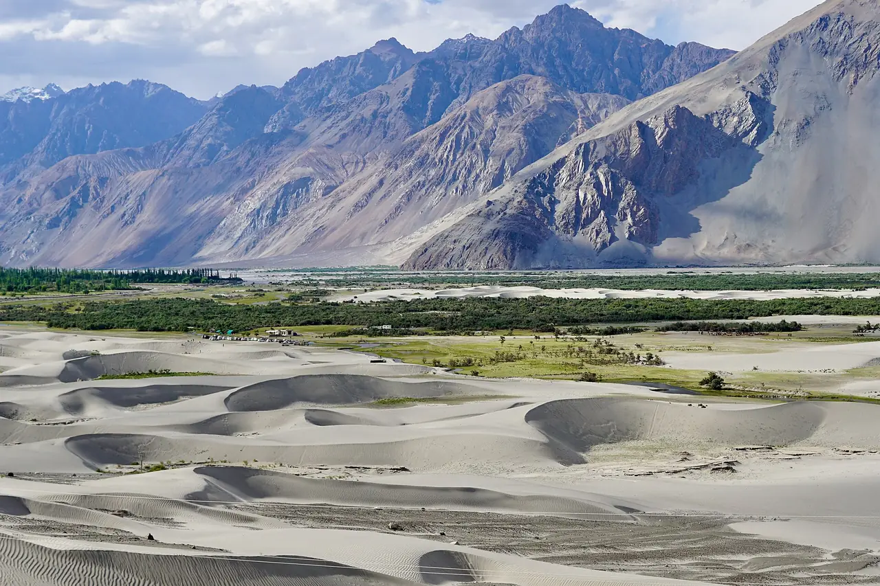 Sand dunes of the Nubra valley